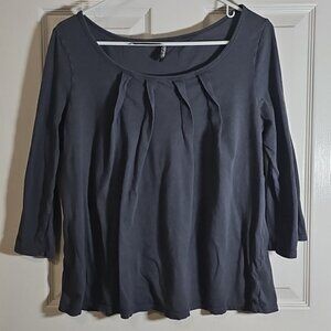 Old Navy Large Long Sleeve Shirt Blue Gray